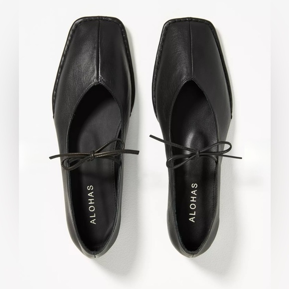 Alohas | Black Sway Ballet Flats, 9 NIB - Picture 2 of 7